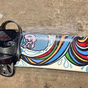 Cold Brew Designed by Tech CO. with Large-Xlarge Burton bindings size 158 CM